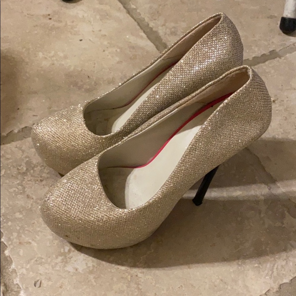 Sparkle heels